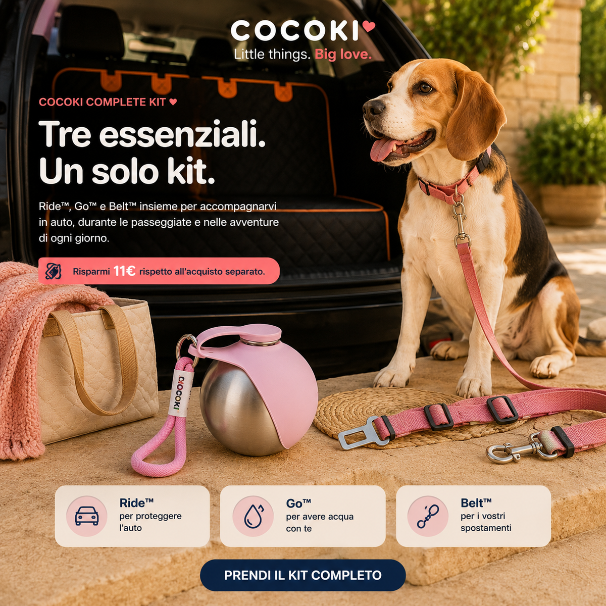 COCOKI Complete Kit con Ride Go e Belt