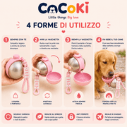 COCOKI Go™: Borraccia Portatile per Cani con Acqua Fresca - Cocoki