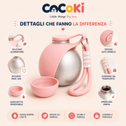 COCOKI Go™: Borraccia Portatile per Cani con Acqua Fresca - Cocoki